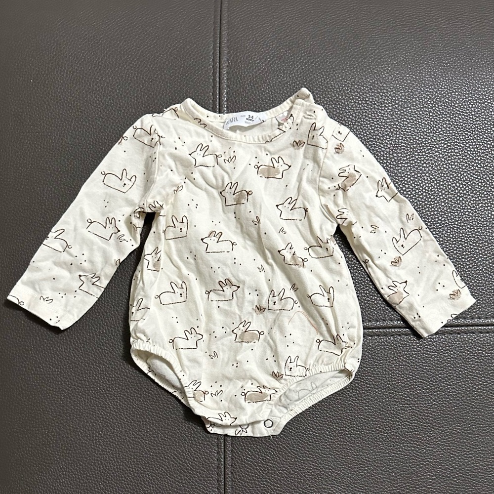 Zara long sleeve onesie